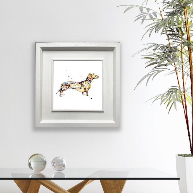 Hopeful - Dachshund Print with Size and Presentation Options