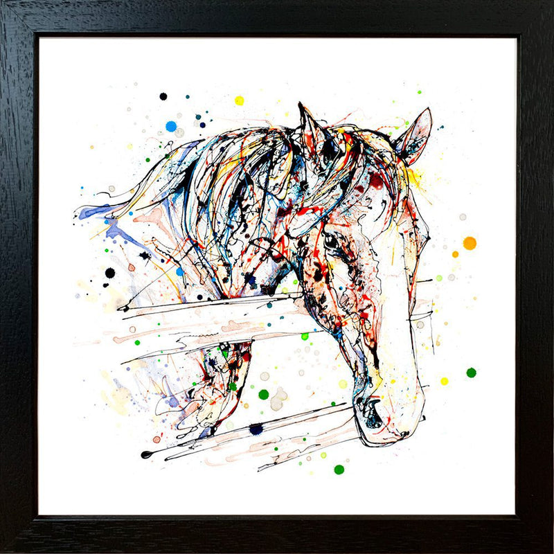 Hudson - Horse Print with Size and Framing Options