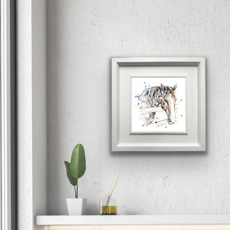 Hudson - Horse Print with Size and Framing Options