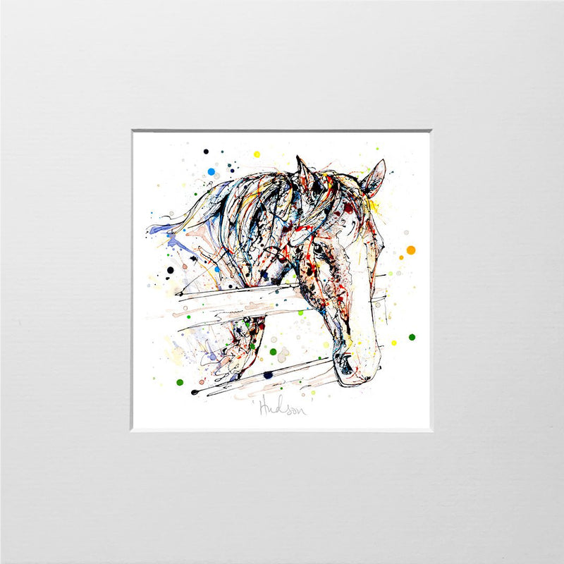 Hudson - Horse Print with Size and Framing Options