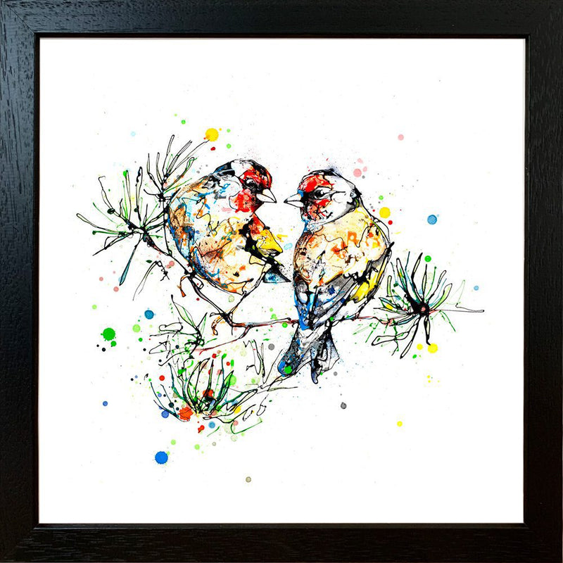 I Turn To You - Goldfinch Print with Size and Presentation Options