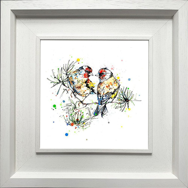 I Turn To You - Goldfinch Print with Size and Presentation Options