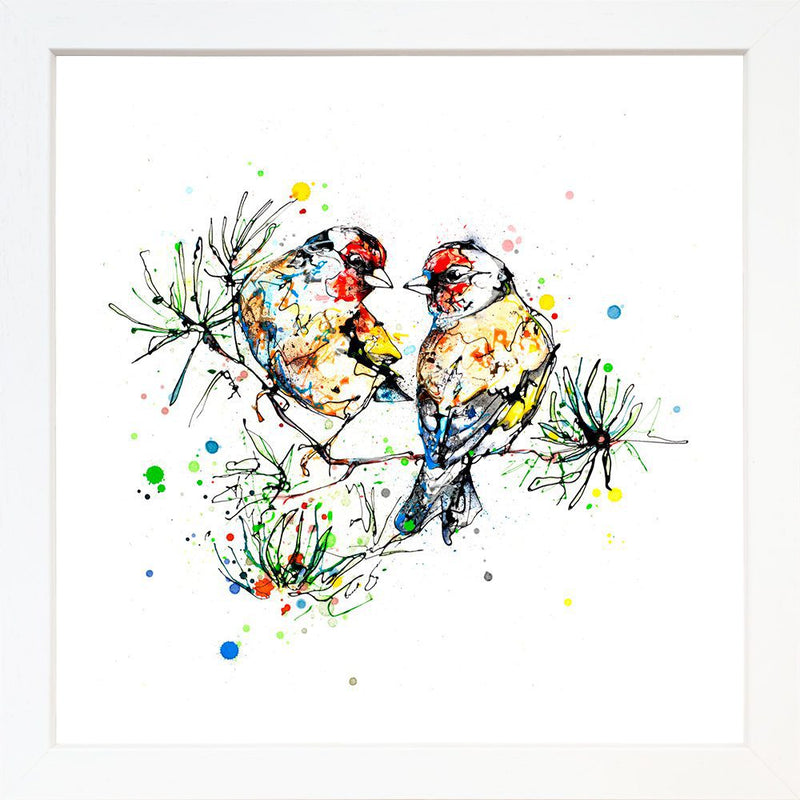 I Turn To You - Goldfinch Print with Size and Presentation Options