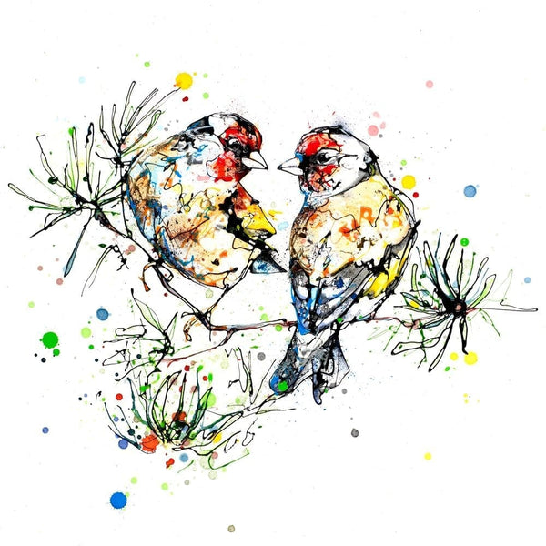 I Turn To You - Goldfinch Print with Size and Presentation Options