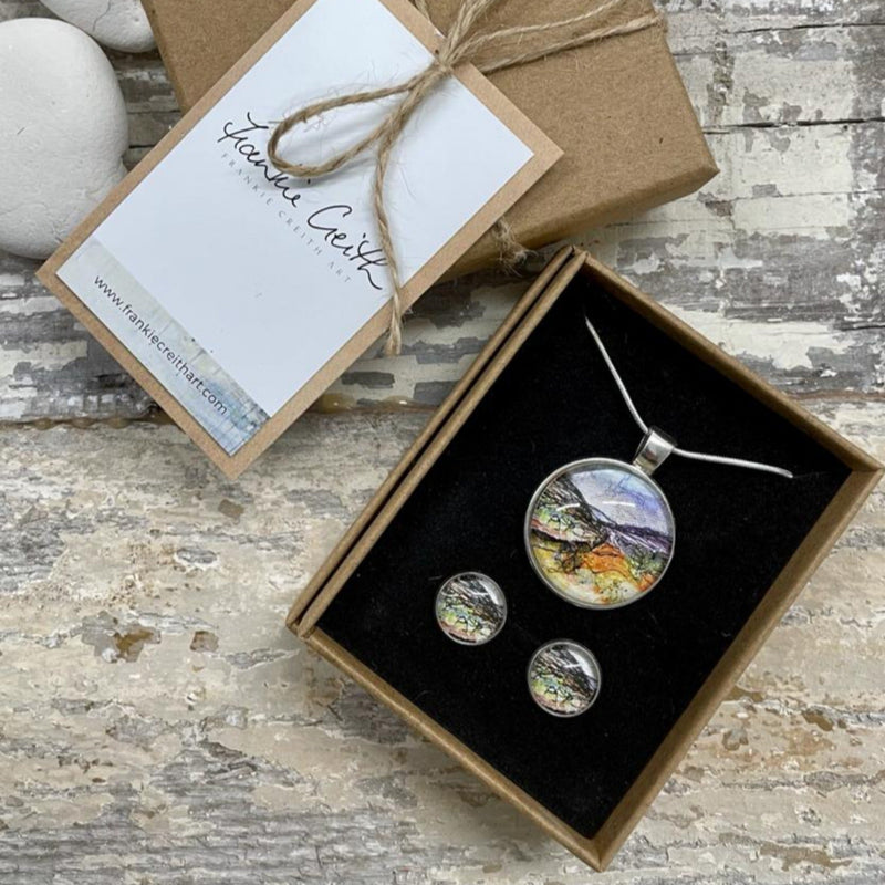 Art Print Jewellery Set