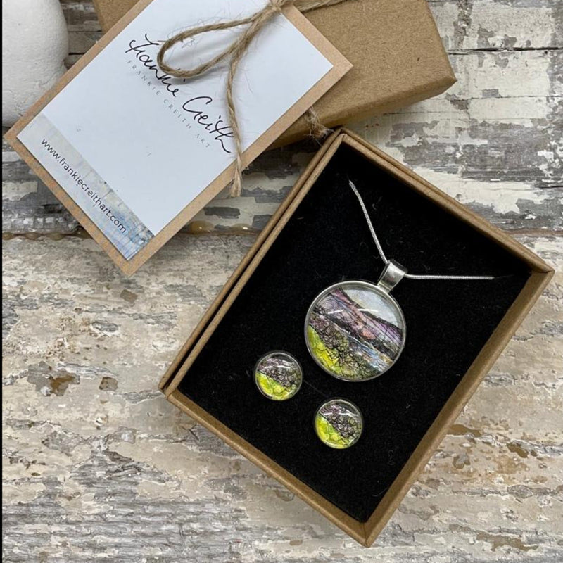 Art Print Jewellery Set