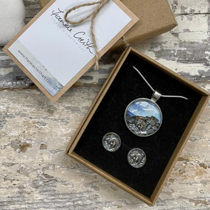 Art Print Jewellery Set