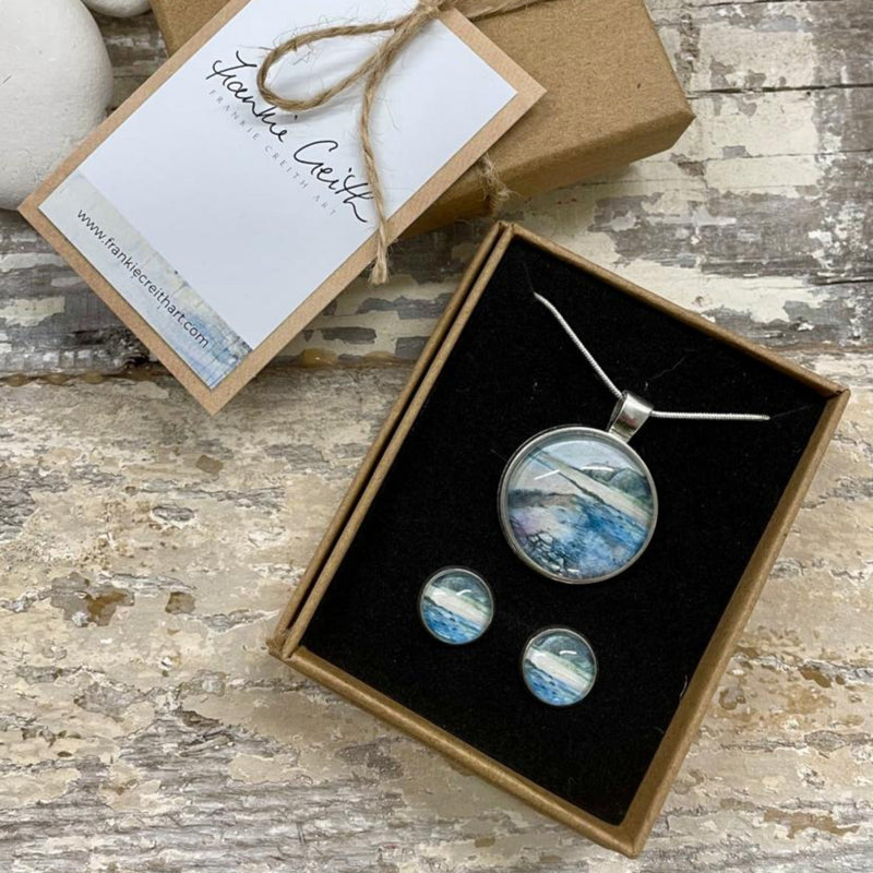 Art Print Jewellery Set