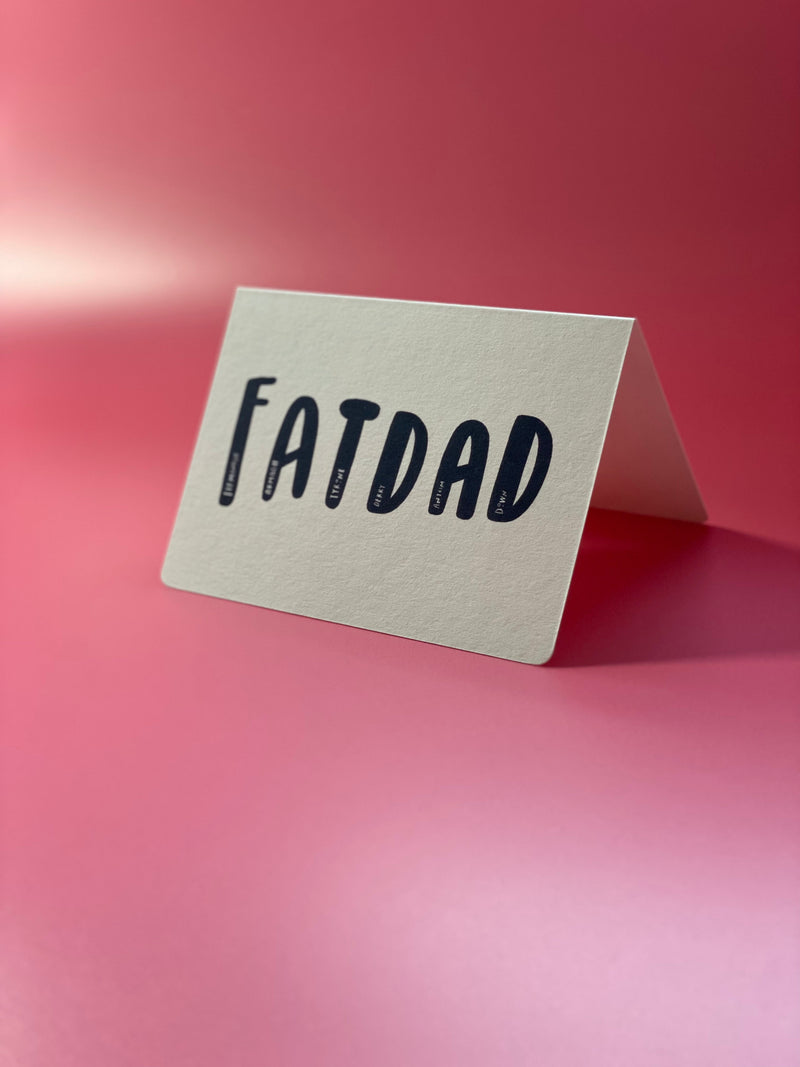 FatDad Northern Ireland Counties Card