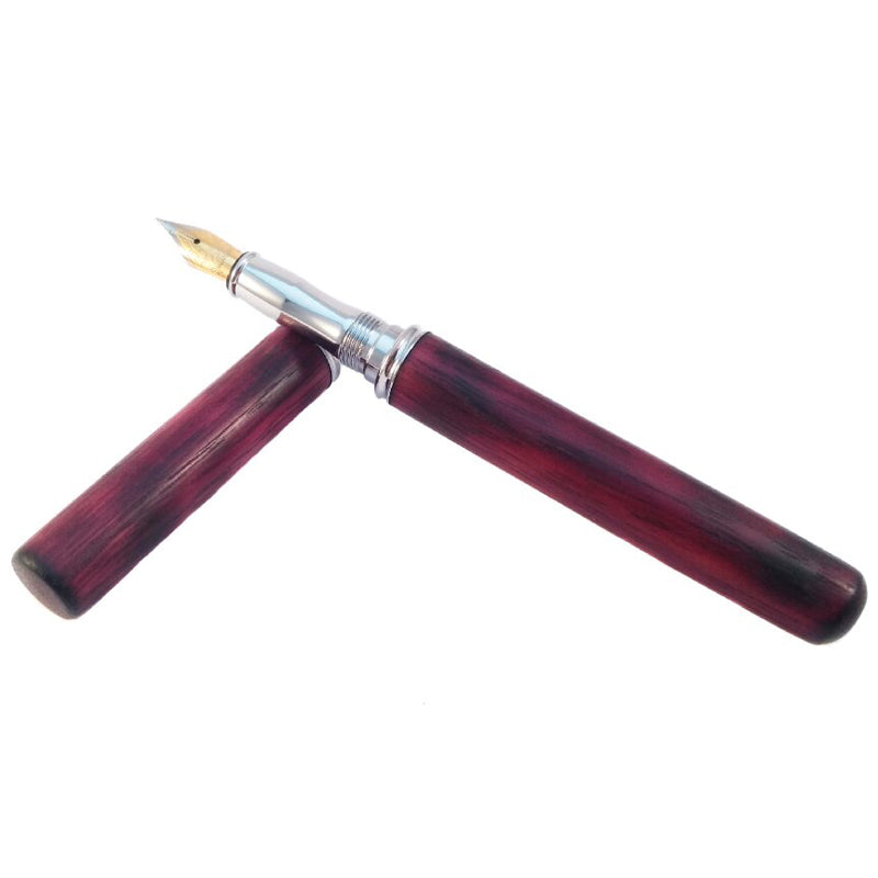 Brazilian Purpleheart wood fountain pen