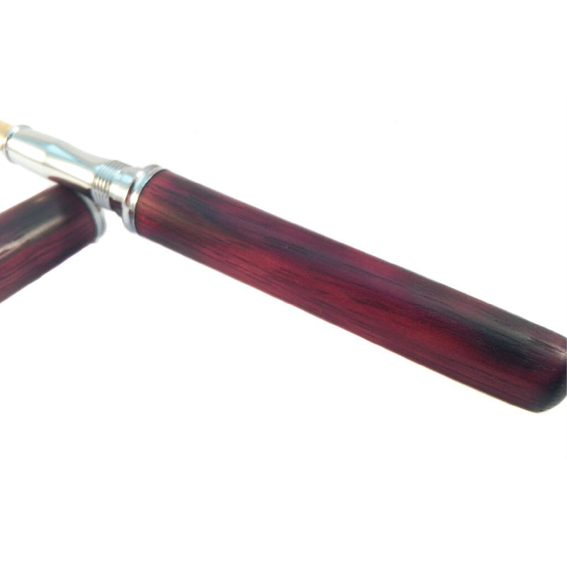 Brazilian Purpleheart wood fountain pen