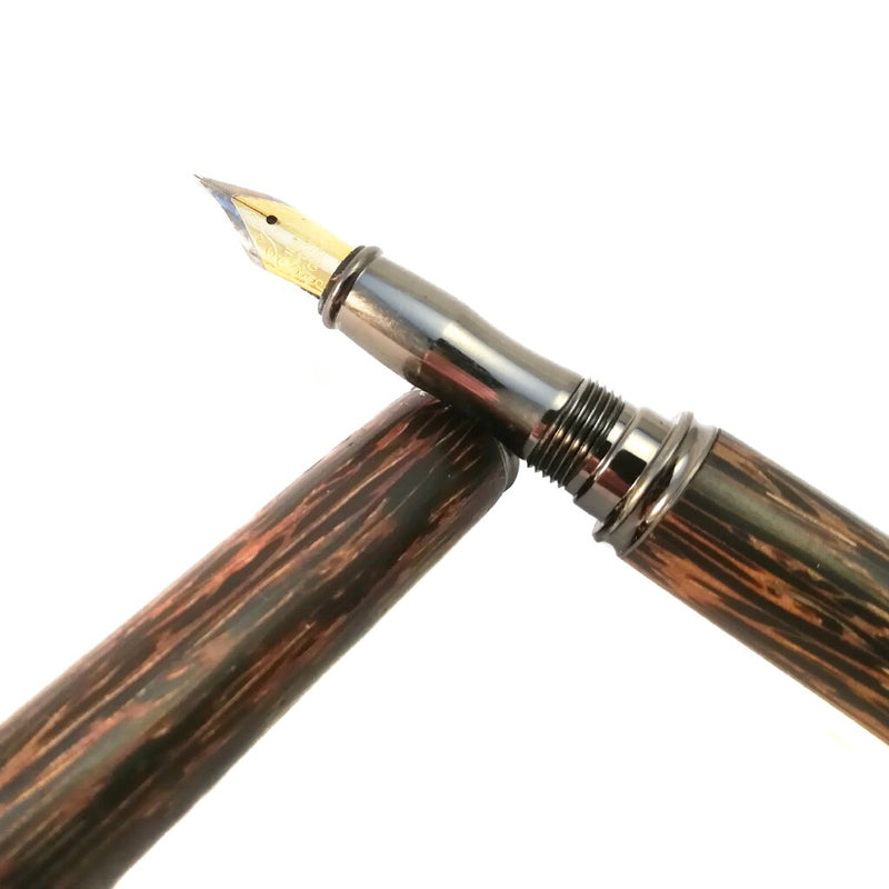 Black Palm wood fountain pen