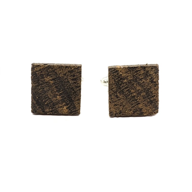 Irish Bog Oak wooden cufflinks