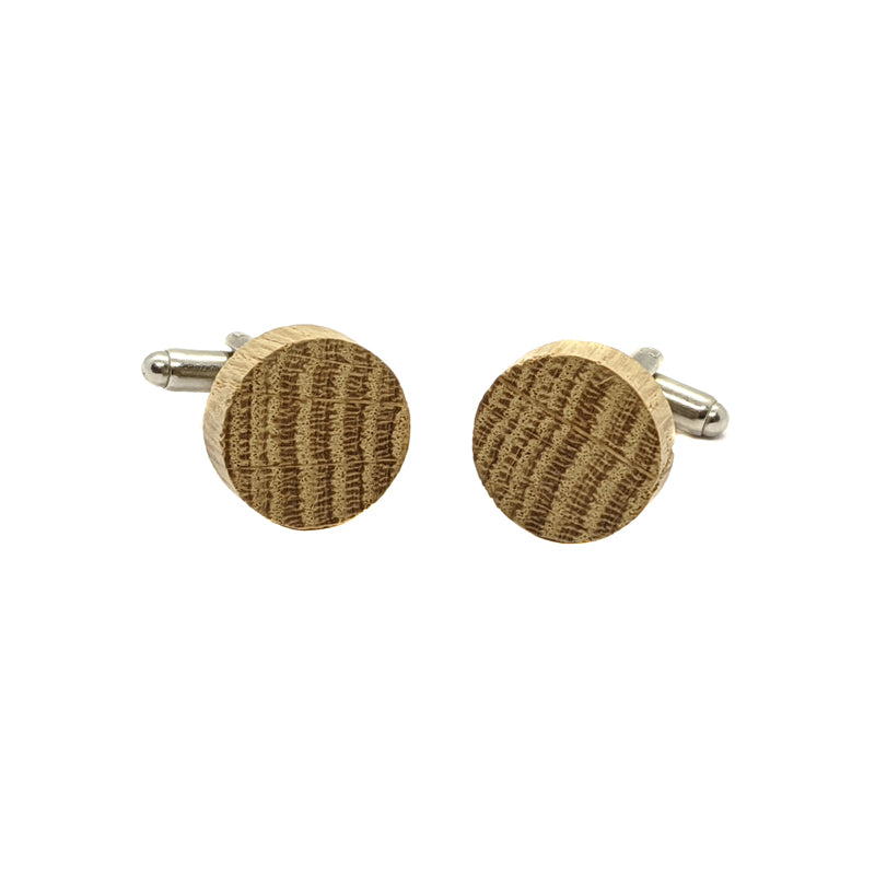 Irish Oak wooden cufflinks