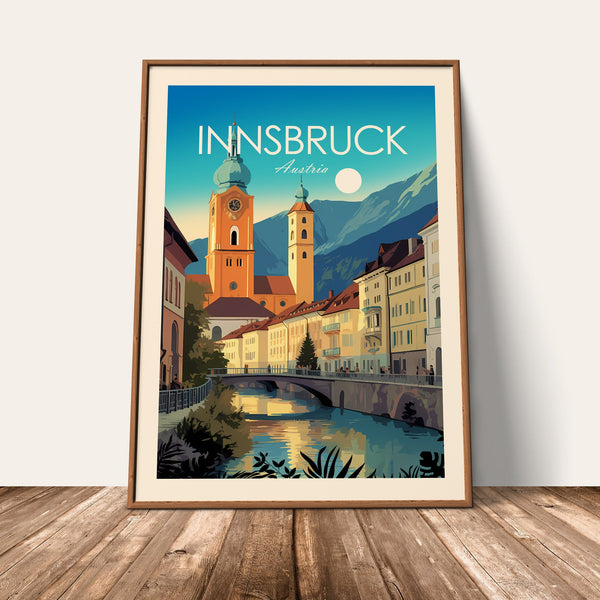 Innsbruck Traditional Style Print