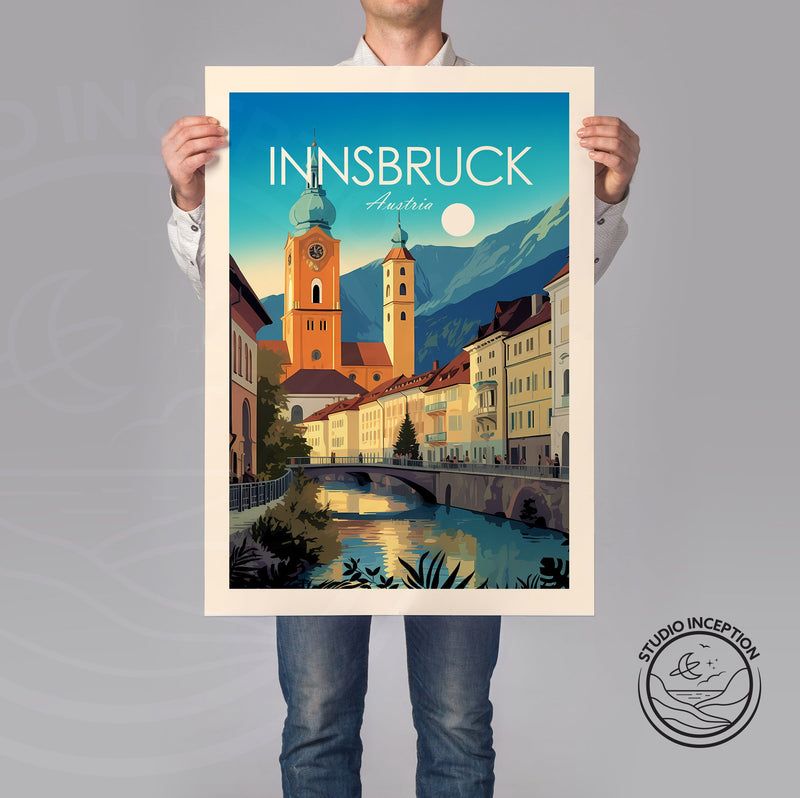 Innsbruck Traditional Style Print