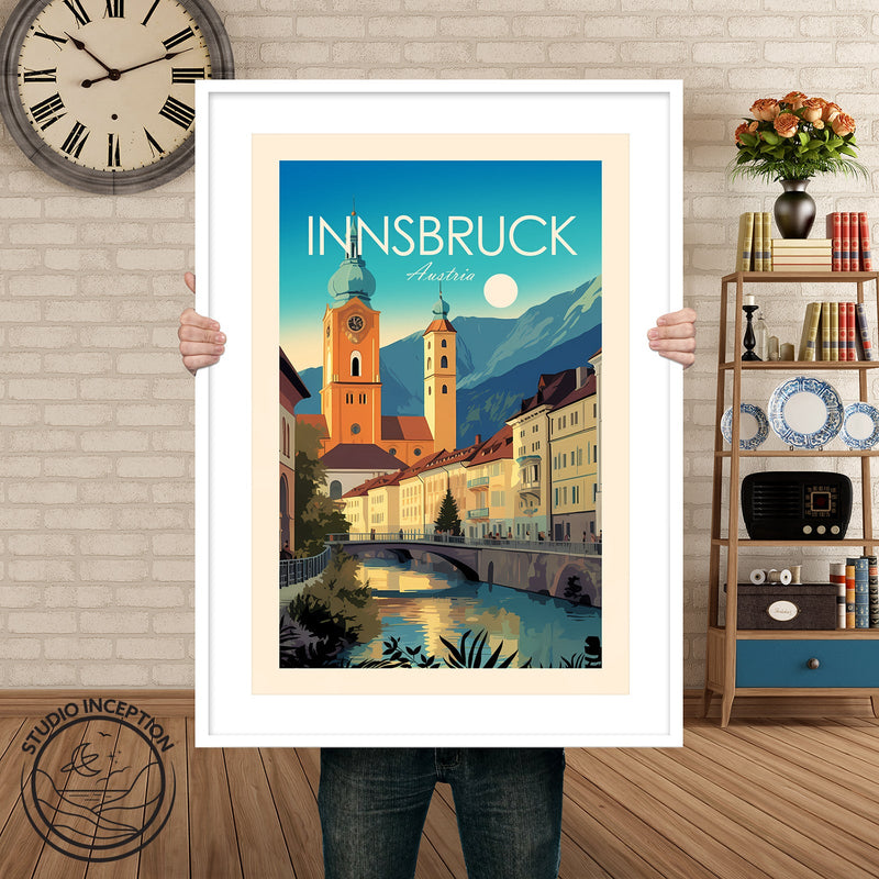 Innsbruck Traditional Style Print