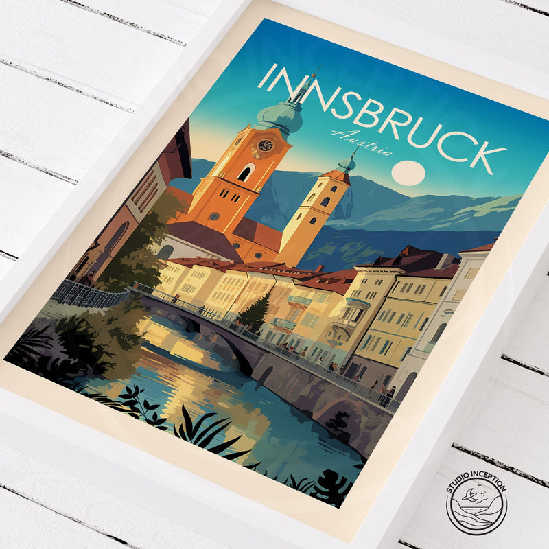 Innsbruck Traditional Style Print