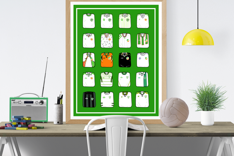 History of Republic of Ireland Away Shirts