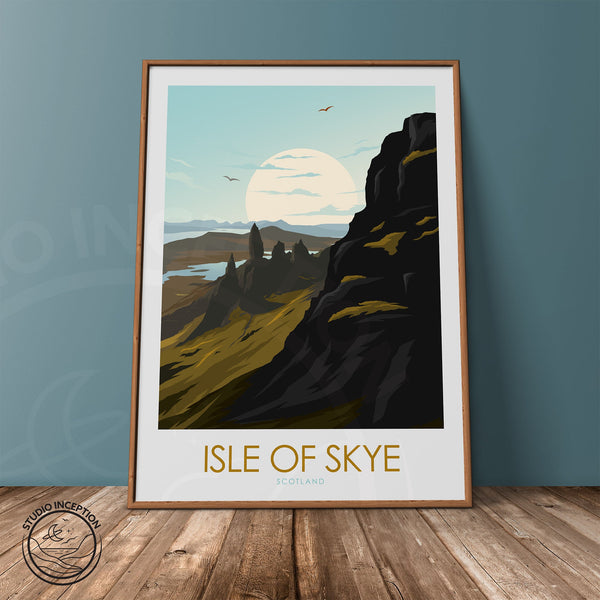Isle of Skye Minimalist Print