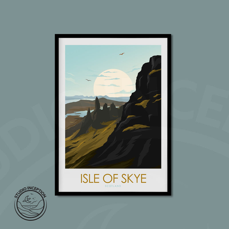 Isle of Skye Minimalist Print
