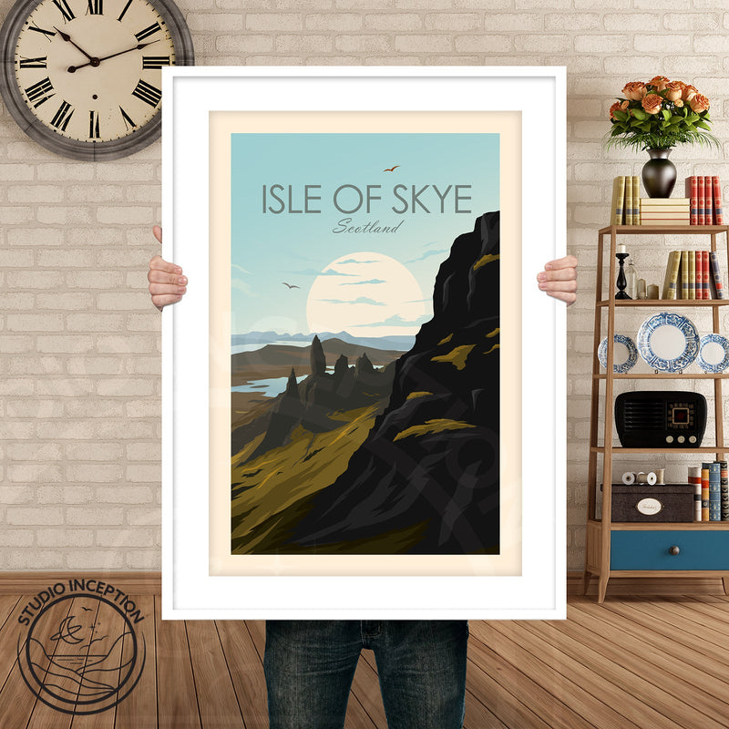 Isle of Skye Traditional Print