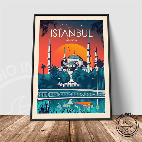 Istanbul Traditional Style Print