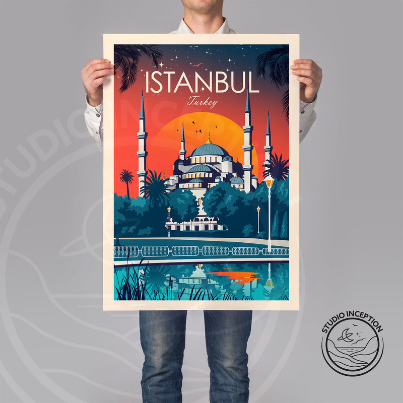 Istanbul Traditional Style Print