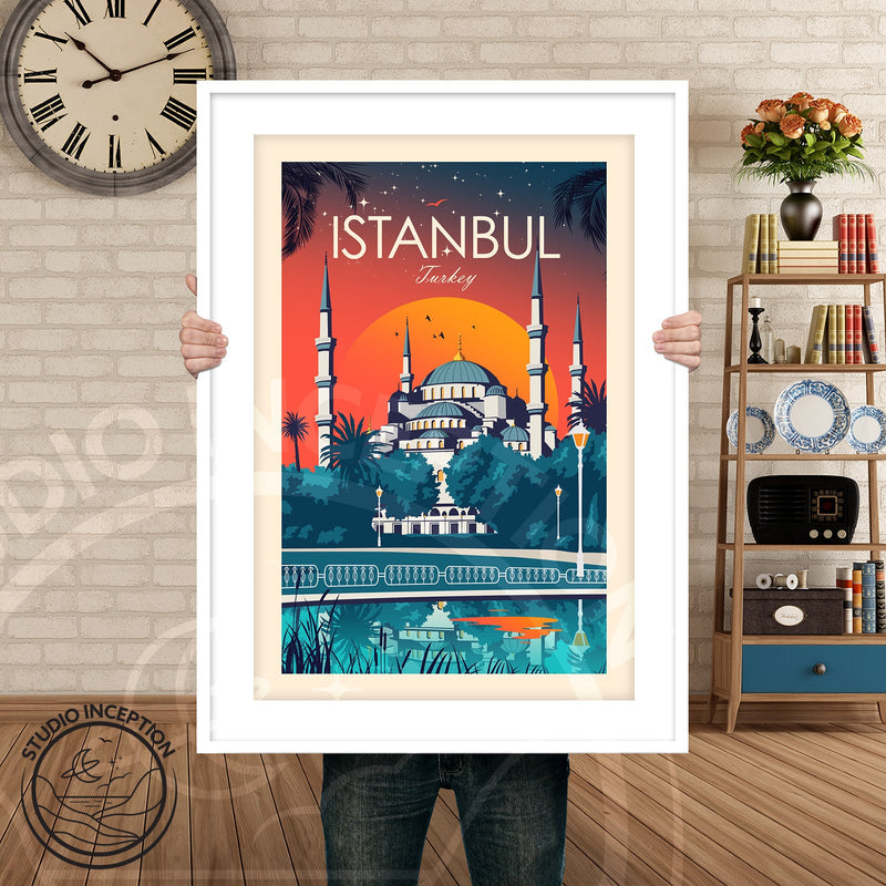 Istanbul Traditional Style Print