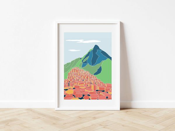 The Giant's Causeway Mounted A5 Print