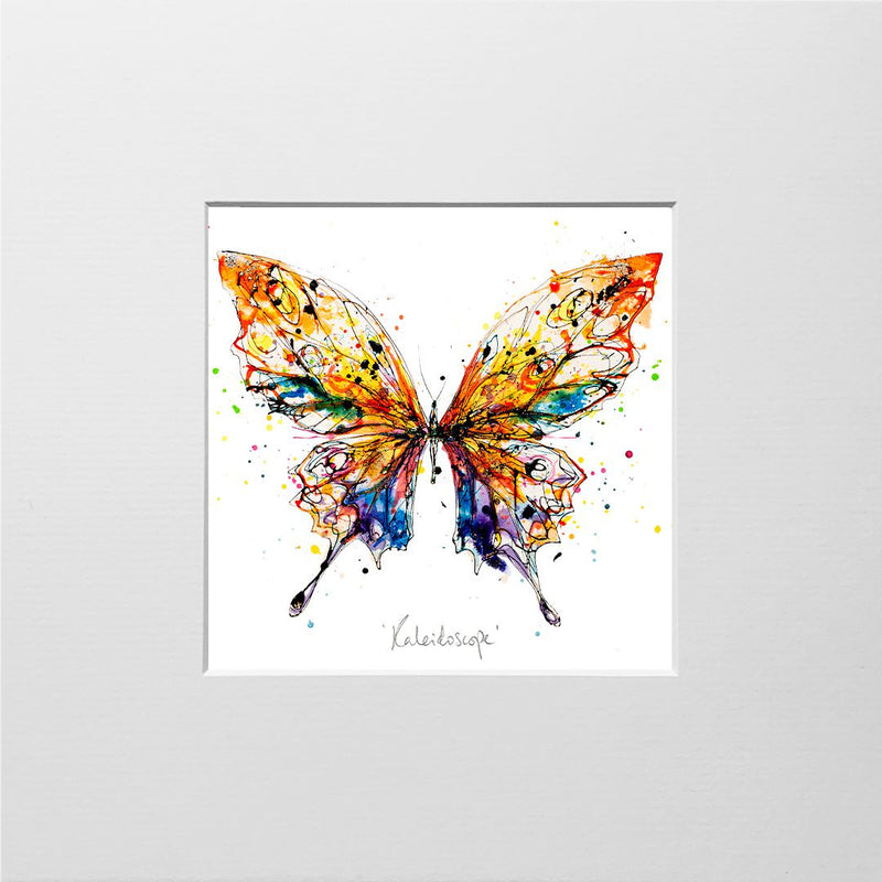 Kaleidoscope - Butterfly Print with Size and Framing Options