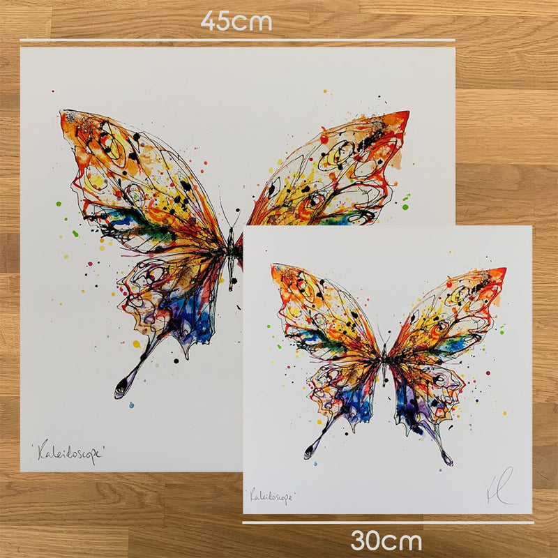 Kaleidoscope - Butterfly Print with Size and Framing Options