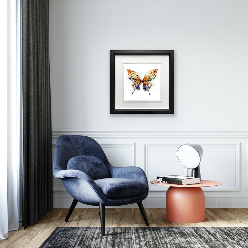 Kaleidoscope - Butterfly Print with Size and Framing Options