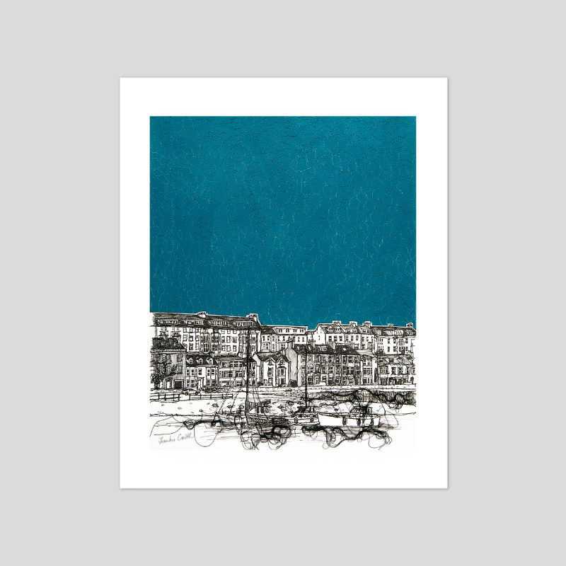 Kerr Street Portrush giclée print portrait