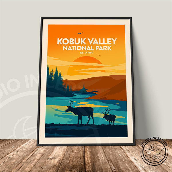 Kobuk Valley National Park Traditional Style Print