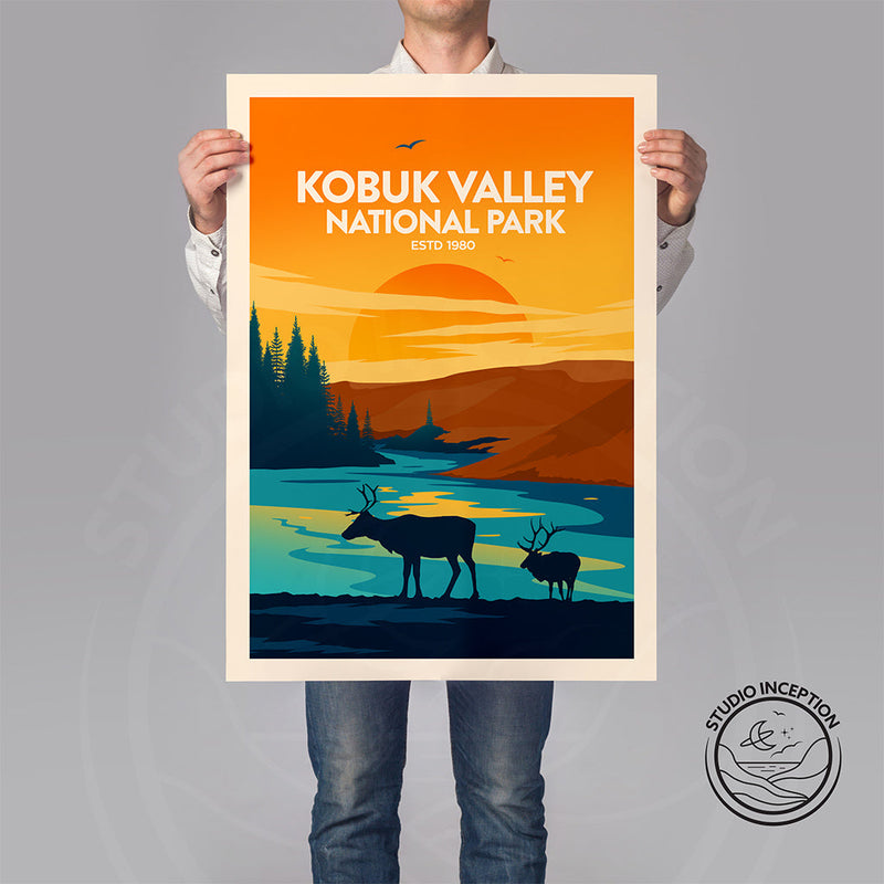 Kobuk Valley National Park Traditional Style Print