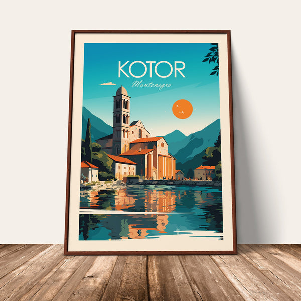 Kotor Traditional Style Print
