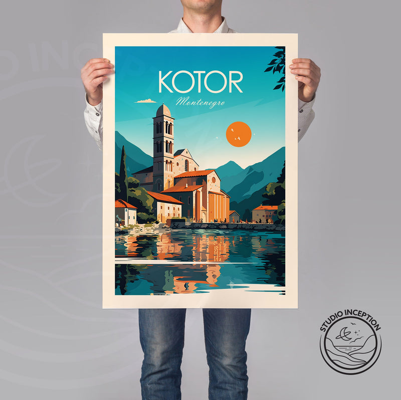 Kotor Traditional Style Print