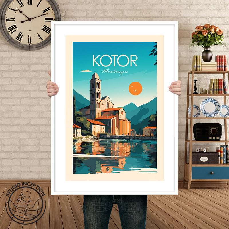 Kotor Traditional Style Print