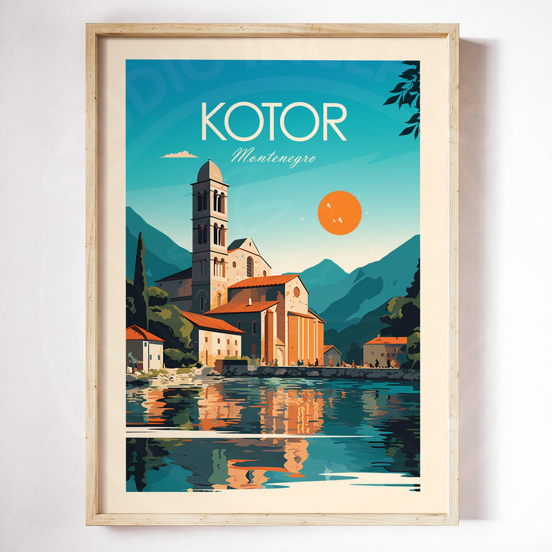 Kotor Traditional Style Print