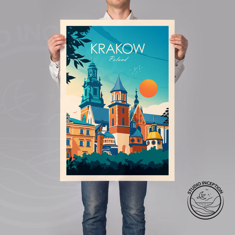 Krakow Traditional Style Print