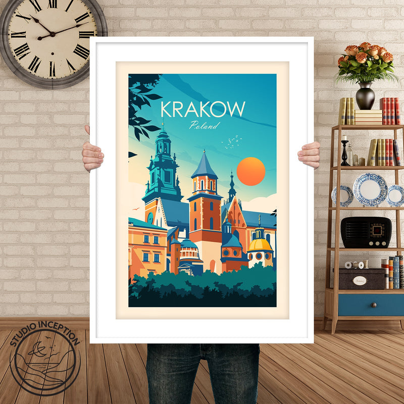 Krakow Traditional Style Print