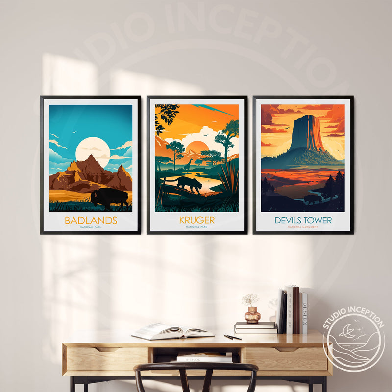 Kruger National Park Minimalist Print