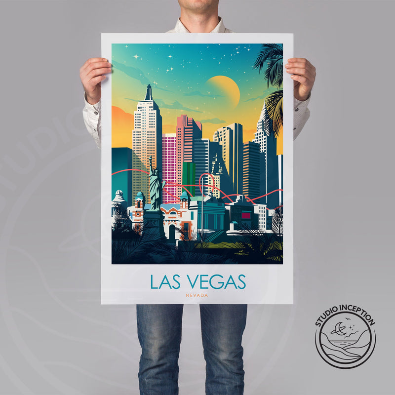 Las Vegas Minimalist Print