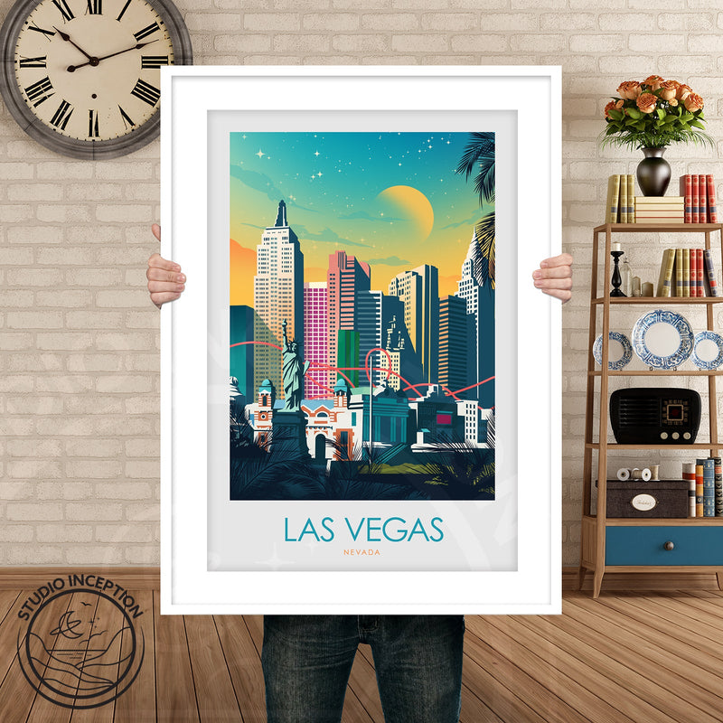 Las Vegas Minimalist Print
