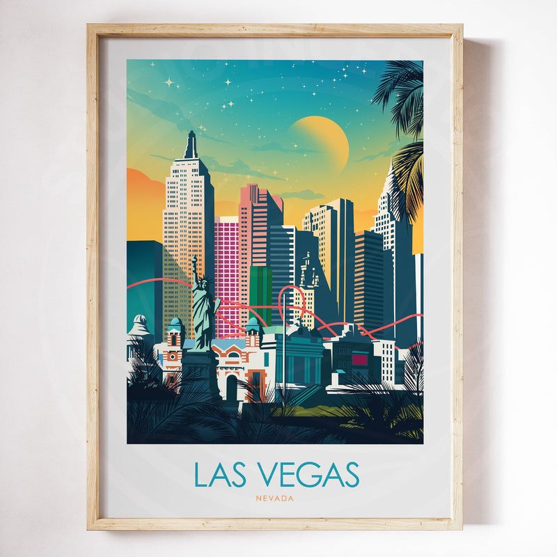 Las Vegas Minimalist Print