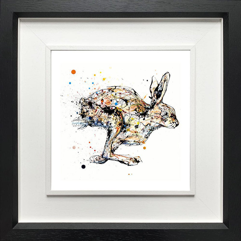 Like the Wind - Hare Print with Size and Presentation Options