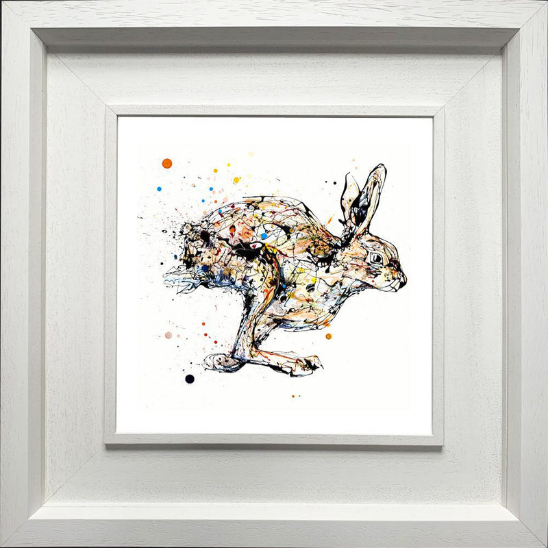 Like the Wind - Hare Print with Size and Presentation Options