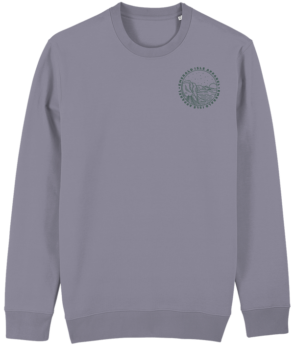 Dusty Lavender Emerald Isle Apparel Logo Sweatshirt