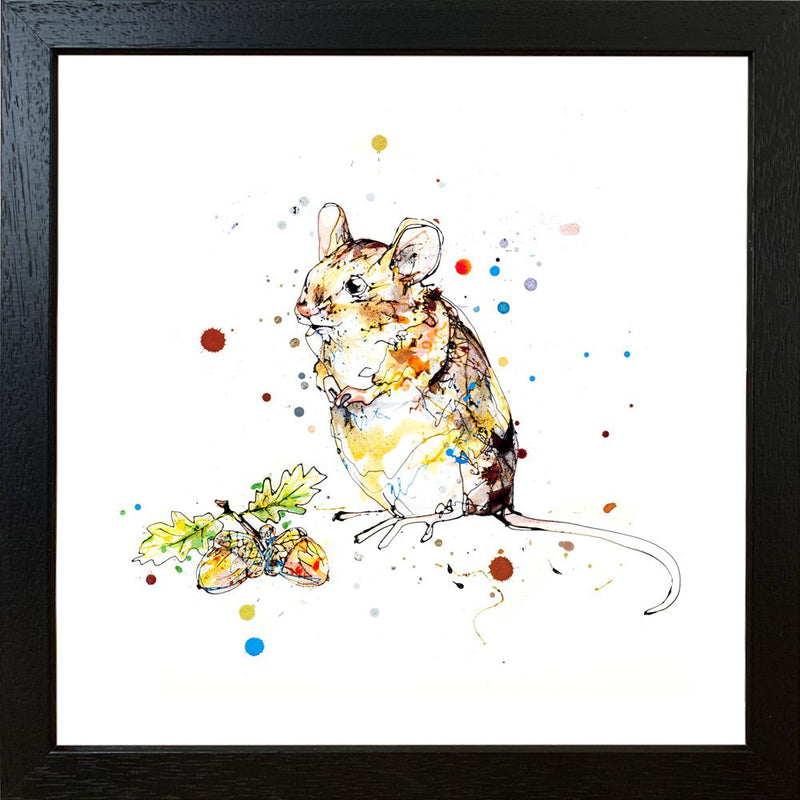 Little Guy - Mouse Print, 30x30cm with Size and Presentation Options